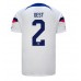 Tanie Strój piłkarski Stany Zjednoczone Sergino Dest #2 Koszulka Podstawowej MŚ 2022 Krótkie Rękawy